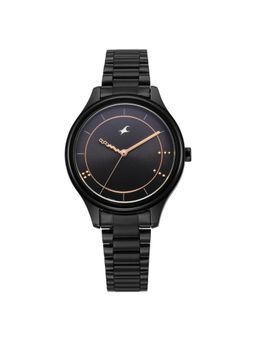 Fastrack - Women Stunners 9.0 Black Dial Stainless Steel Watch - 6296NM01 (M)