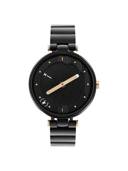 Fastrack - Women Meta We Black Dial Stainless Steel Watch - 6305KM01 (M)