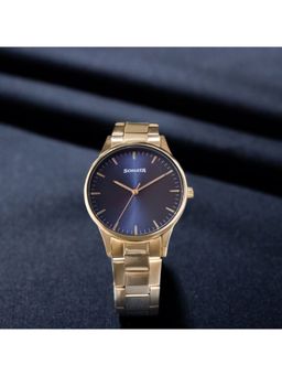 Sonata - Men 2.O Blue Dial Stainless Steel Watch - 77144YM01 (M)