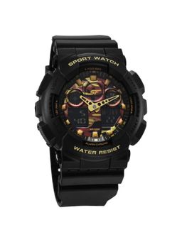 Sonata - Unisex SF Vigour Multi-Color Dial Polyurethane Watch - 87058PP05 (M)