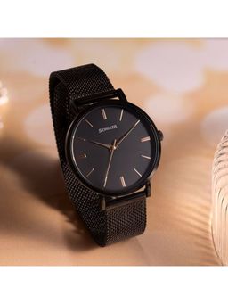 Sonata - Women 2.O Black Dial Stainless Steel Watch - 87067NM01 (M)