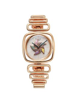 Titan - Women Raga Memoirs White Dial Brass Watch - 95256WM01 (M)