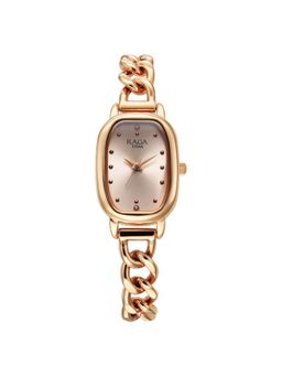Titan - Women Raga Showstopper 2.0 Rose Gold Dial Brass Watch - 95309WM01 (M)