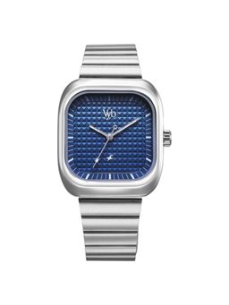 Fastrack - Men Vyb 3.0 Blue Dial Metal Watch - FV30001SM01W (M)
