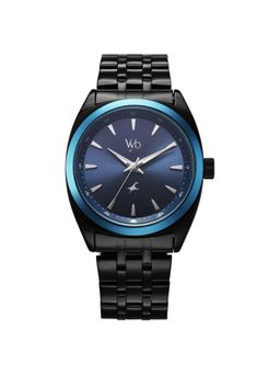 Fastrack - Men Vyb 3.0 Blue Dial Metal Watch - FV30007KM02W (M)