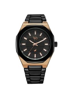 Fastrack - Men Vyb 3.0 Black Dial Alloy Watch - FV30012KM01W (M)