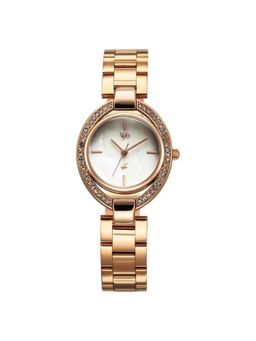 Fastrack - Women Vyb 3.0 Off White Dial Metal Watch - FV60043WM01W (M)