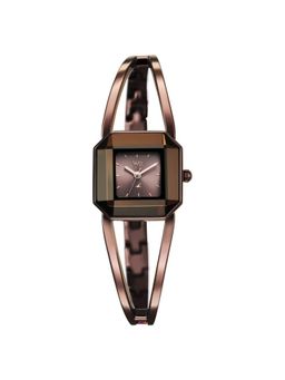 Fastrack - Women Vyb 3.0 Brown Dial Alloy Watch - FV60045QM01W (M)