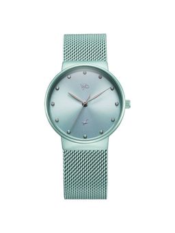 Fastrack - Women Vyb 3.0 Green Dial Metal Watch - FV60046QM02W (M)