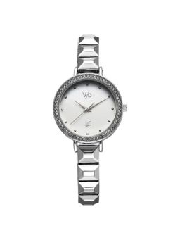 Fastrack - Women Vyb 3.0 Off White Dial Alloy Watch - FV60050SM01W (M)