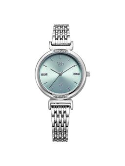 Fastrack - Women Vyb 3.0 Green Dial Metal Watch - FV60051SM01W (M)