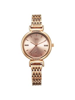 Fastrack - Women Vyb 3.0 Rose Gold Dial Metal Watch - FV60051WM01W (M)
