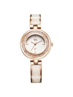 Fastrack - Women Vyb 3.0 White Dial Alloy Watch - FV60053WM01W (M)