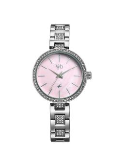 Fastrack - Women Vyb 3.0 Pink Dial Metal Watch - FV60055SM01W (M)