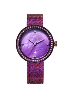 Fastrack - Women Vyb 3.0 Purple Dial Metal Watch - FV60056QM01W (M)