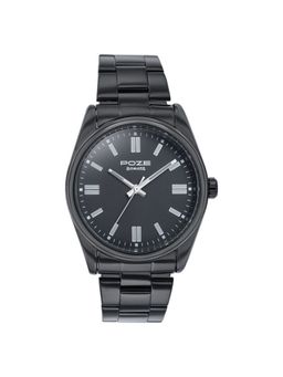 Sonata - Men Poze 3.0 Black Dial Stainless Steel Watch - SP70033NM01W (M)