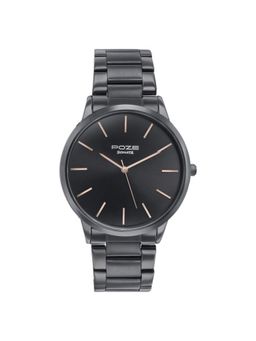 Sonata - Men Poze 3.0 Black Dial Stainless Steel Watch - SP70045NM01W (M)