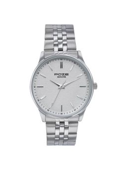 Sonata - Men Poze 3.0 Silver Dial Stainless Steel Watch - SP70048SM01W (M)