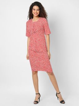 PINACOLADA - Women Floral Design Relaxed Fit Casual Dresses