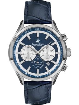 Beverly Hills Polo Club - Men Multi Function Navy Blue Dial Watch (M)