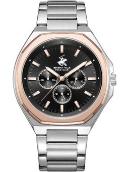 Beverly Hills Polo Club - Men Multi Function Black Dial Watch (M)
