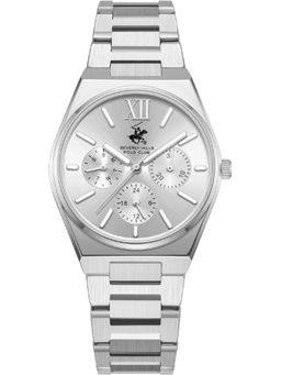 Beverly Hills Polo Club - Women Multi Function Silver Dial Watch (M)