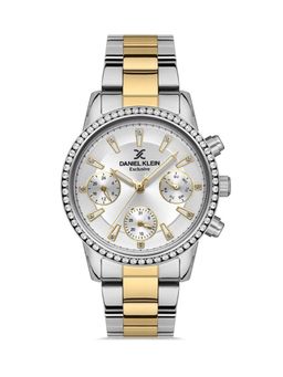 Daniel Klein Exclusive - Analog Silver Dial Women's Watch-DK.1.13264-5