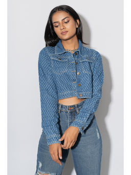 FREAKINS - Mid Blue Drill Jacket