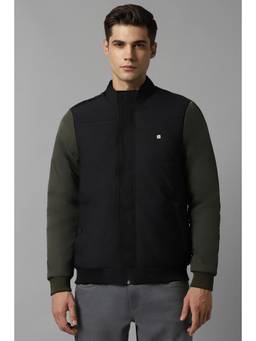 Louis Philippe - Men Casual Navy Solid Jacket