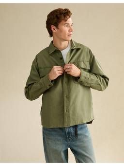 American Eagle - Ae Boxy Fit Oversize Shacket