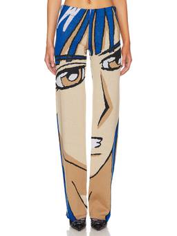 1XBLUE - Twist Women's Pull-On Knot Detail Cropped Capris White