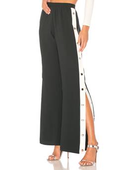 Amanda Uprichard - Christano Women's Wide-Leg Waist-Tie Palazzo Pants Blue