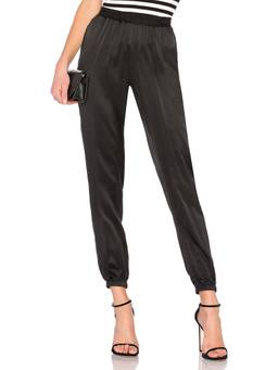 Amanda Uprichard - Regency Women's High-Waist Pants Burgundy