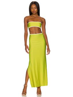 Baobab - Coco Women's Halter Neck Pleated Mini Dress Multi-Color