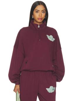 Boys Lie - Had Me At Merlot Women's Quarter-Zip Fleece Sweatshirt Maroon