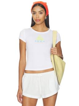 Boys Lie - Tennis Dept. '94 Women Graphic Cropped Baby Tee White