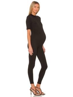 BUMPSUIT - Stevie Women's Sleeveless Turtleneck Skinny Jumpsuit Black