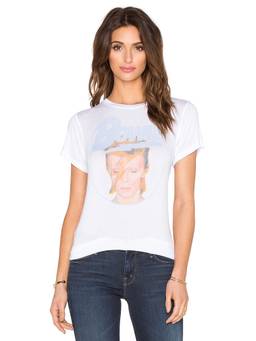 DAYDREAMER - Solid Burnout Women's Semi-Sheer Crew Neck T-Shirt Yellow