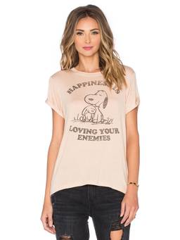 DAYDREAMER - Big Sur Women's Graphic Print Crew Neck T-Shirt Pink