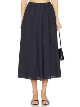 Elodie the Label - Clairette Women's Pleated Mini Skirt Navy Blue