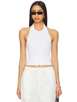 Elodie the Label - Lou Women's Fitted Crew Neck Long Sleeve T-Shirt Pink