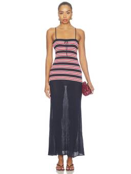 FAITHFULL THE BRAND - Doris Women's Striped Sleeveless Maxi Dress Multi-Color