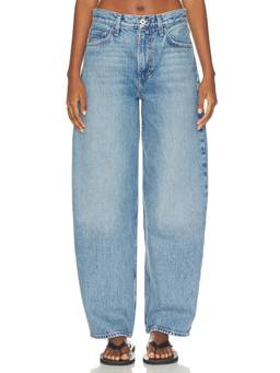 Favorite Daughter - Mercer Women's Mid Rise Barely Barrel Jeans Blue