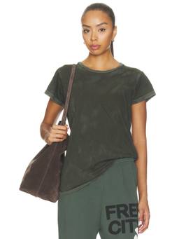 Free City - Canyonkid Circa1972 Women's Supervintage Crew Neck T-Shirt Green