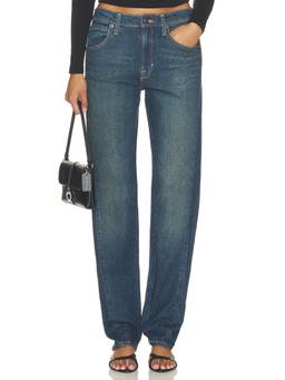 Free People - We The Free Women's High Rise Tapered Jeans Blue