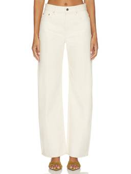Helmut Lang - Carrot Women's High-Waist Straight Jeans Off White