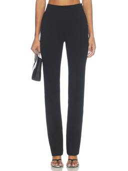 Helmut Lang - Rider Women's High-Waist Side-Zip Flared Leggings Black