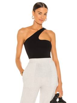 Helmut Lang - Asym Cutout Women's Sleeveless Back Cut-Out Tank Top Black
