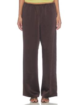 Madewell - Devon Women's Elastic Waist Wide-Leg Palazzo Pants Brown