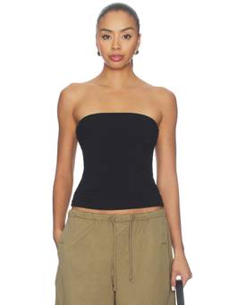 Madewell - Knit Women's Sleeveless Strapless/Tube Tube Top Black